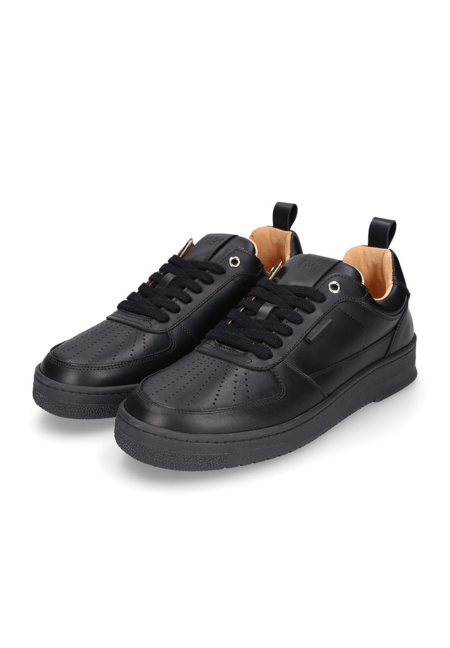 N91 Sneaker »Bball M AB Herrensneaker« Turnschuh Leder handgefertigt, sportlicher Freizeitschuh Herren