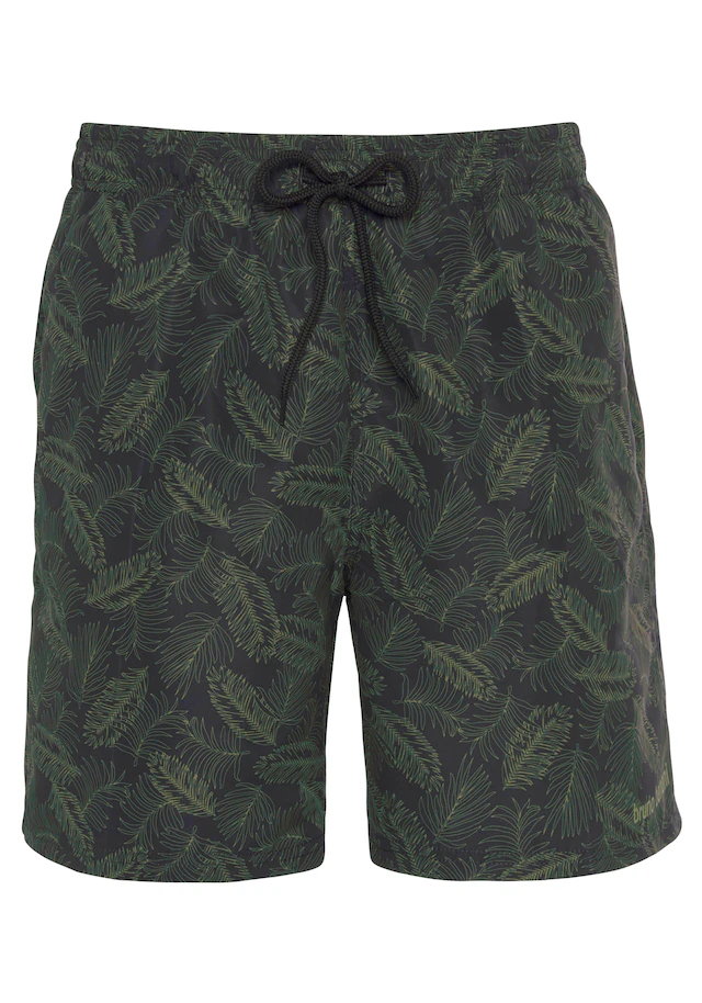 Bruno Banani Badeshorts mit floralem Design