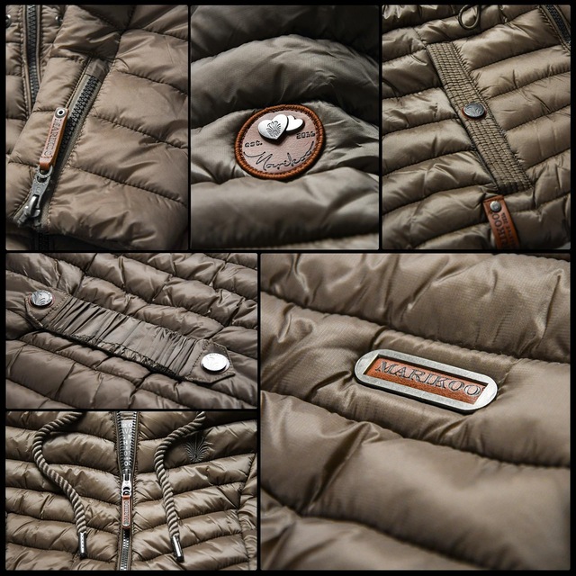 Marikoo Outdoorjacke »Aniyaa« Steppjacke mit Kapuze
