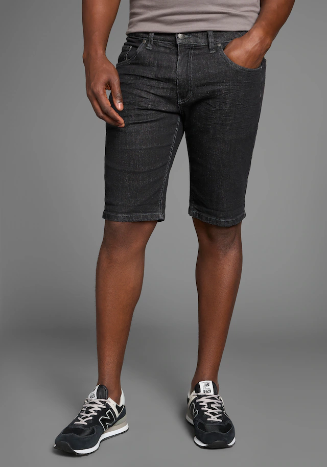 Arizona Jeansshorts gerader Schnitt, niedrige Leibhöhe