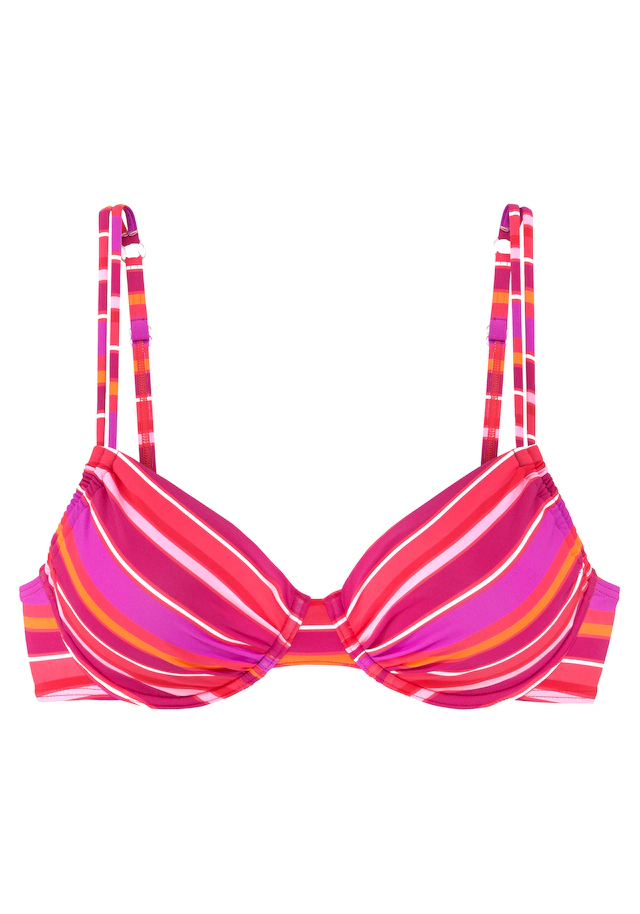 s.Oliver Bügel-Bikini-Top »Fun« im trendigen Streifen-Design