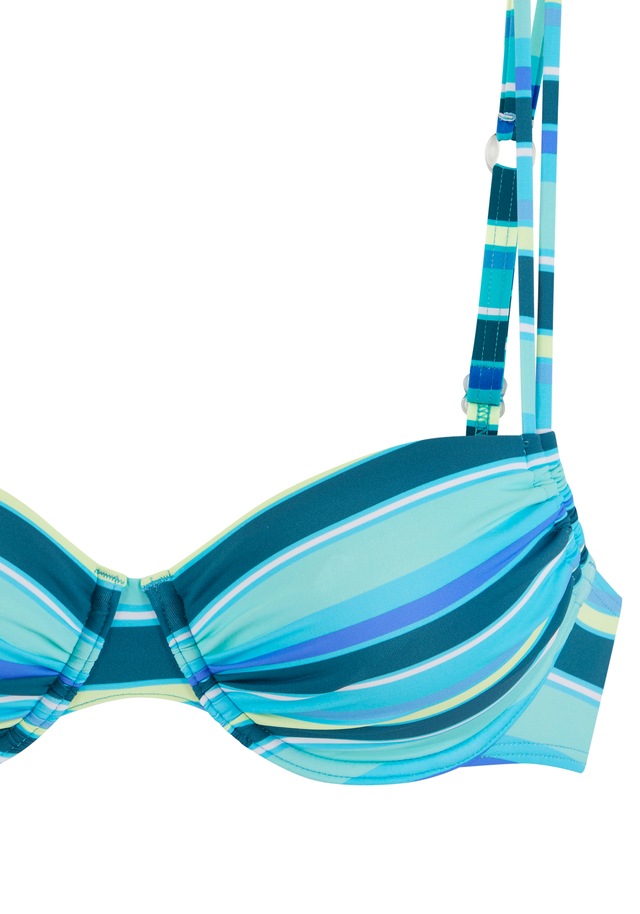 s.Oliver Bügel-Bikini-Top »Fun« im trendigen Streifen-Design
