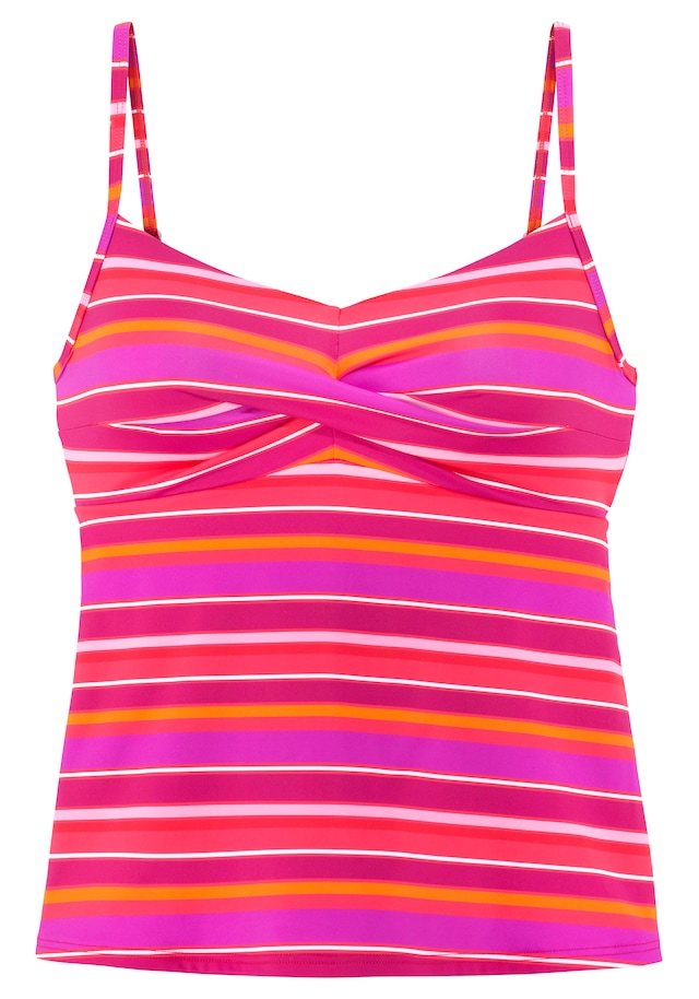 s.Oliver Bügel-Tankini-Top »Fun« im trendigen Streifen-Design