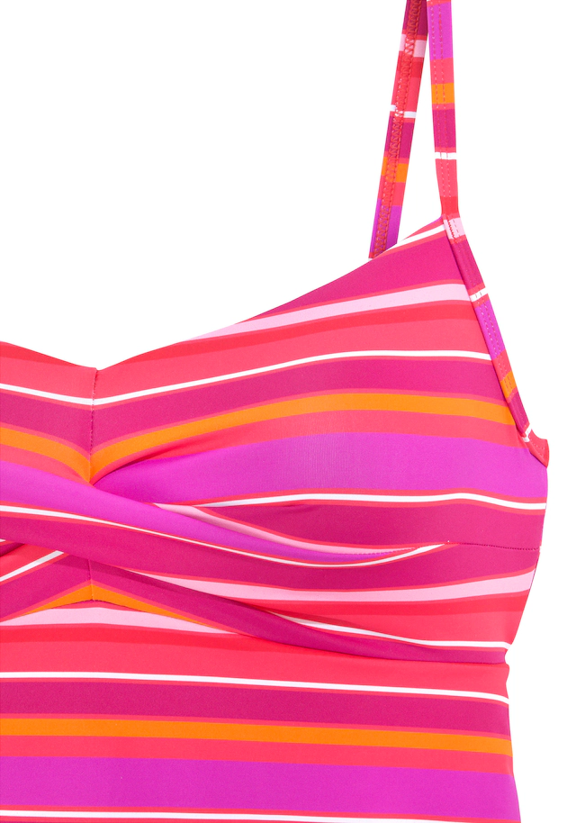 s.Oliver Bügel-Tankini-Top »Fun« im trendigen Streifen-Design