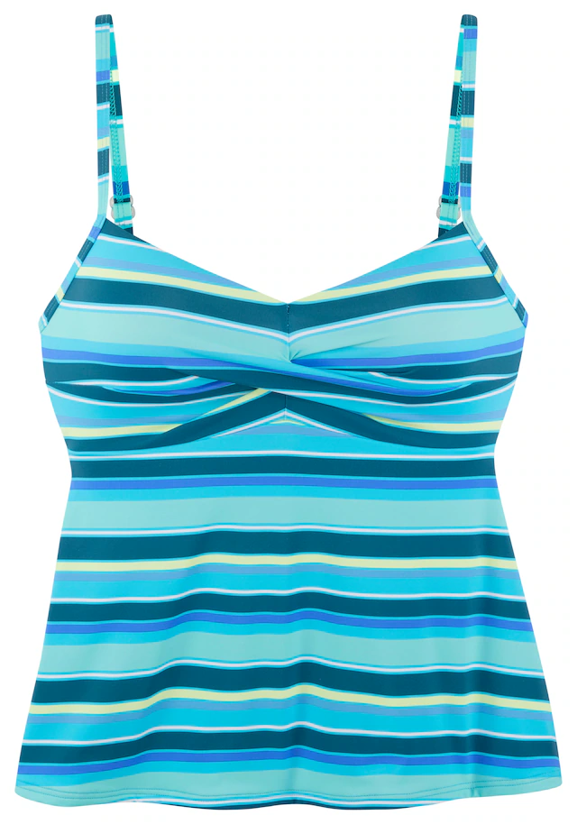 s.Oliver Bügel-Tankini-Top »Fun« im trendigen Streifen-Design
