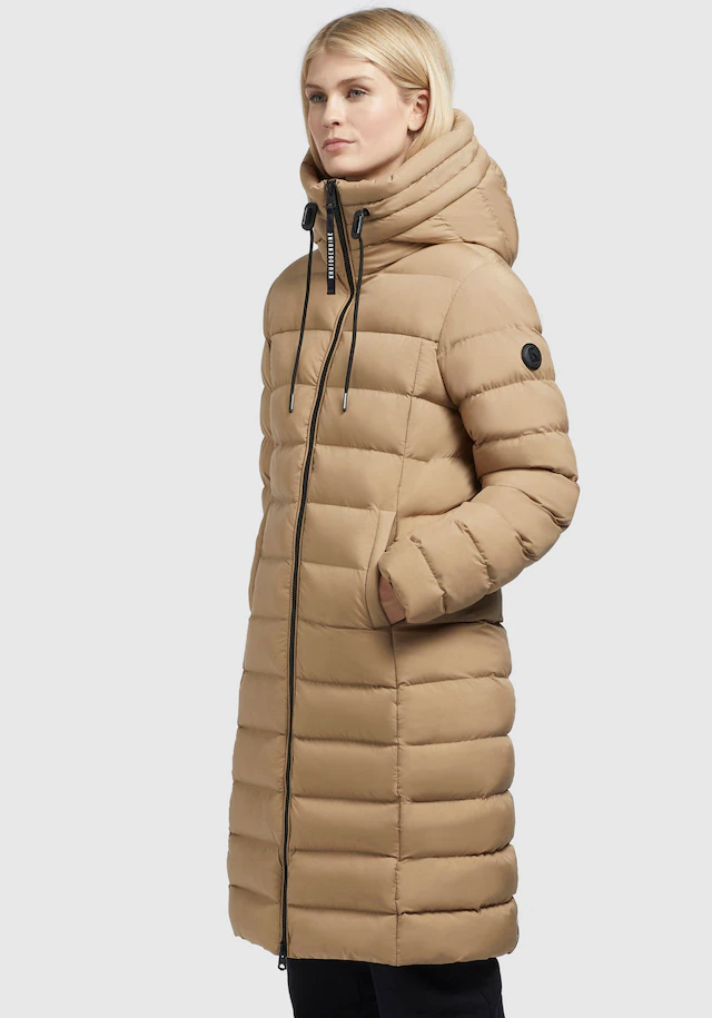 khujo Steppmantel »AETHE« Taschenbeutel aus Fleece