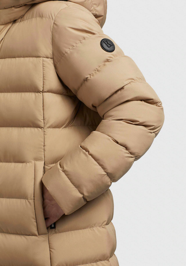 khujo Steppmantel »AETHE« Taschenbeutel aus Fleece