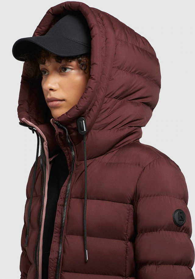 khujo Steppmantel »AETHE« Taschenbeutel aus Fleece