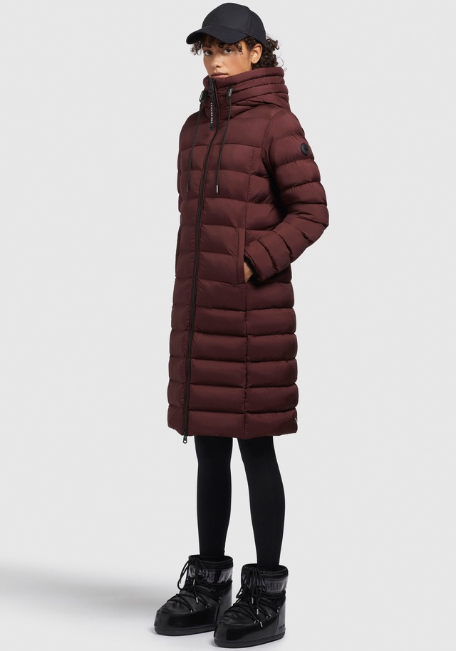 khujo Steppmantel »AETHE« Taschenbeutel aus Fleece