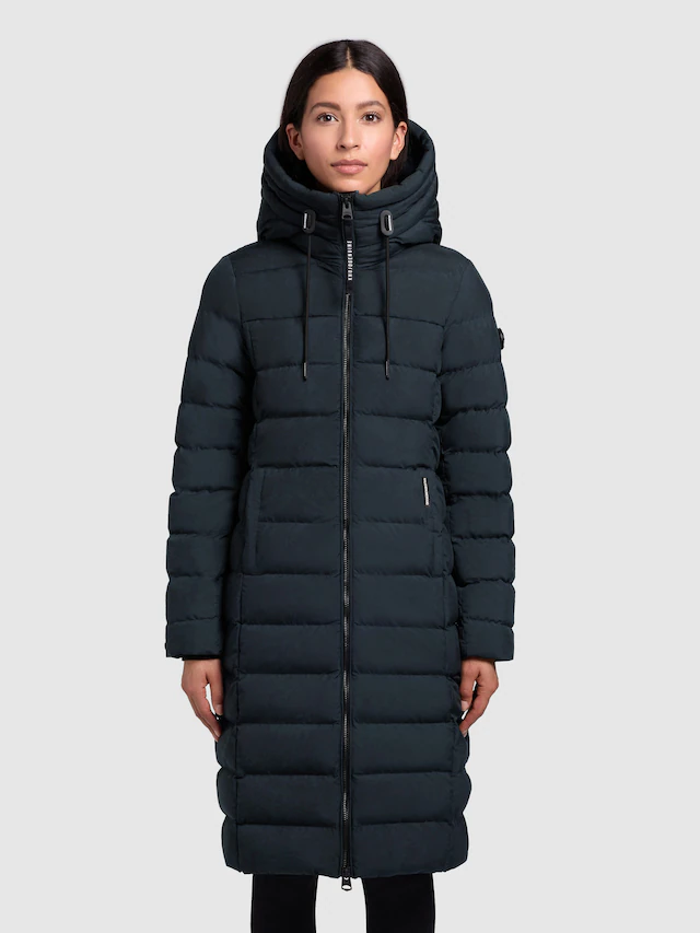 khujo Steppmantel »AETHE« Taschenbeutel aus Fleece