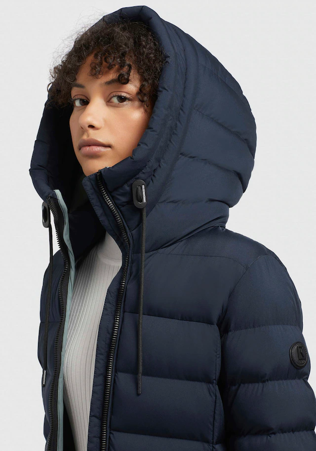 khujo Steppmantel »AETHE« Taschenbeutel aus Fleece