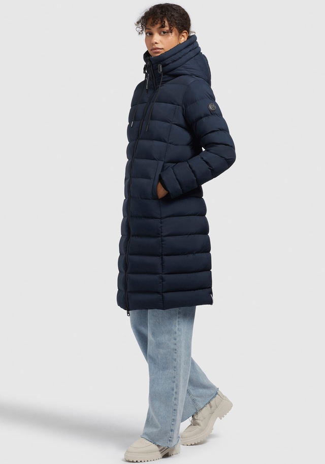 khujo Steppmantel »AETHE« Taschenbeutel aus Fleece