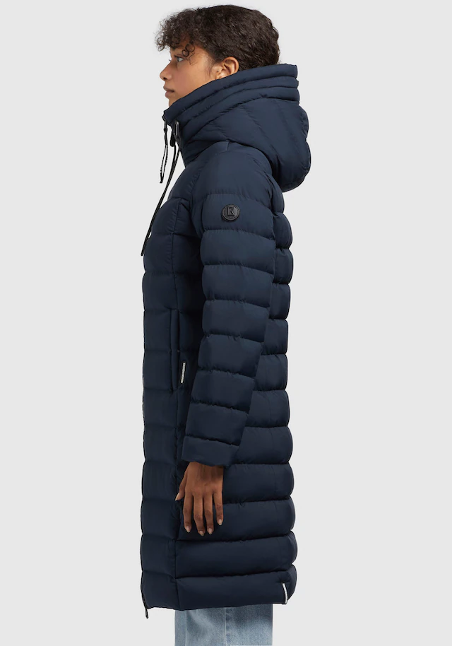 khujo Steppmantel »AETHE« Taschenbeutel aus Fleece