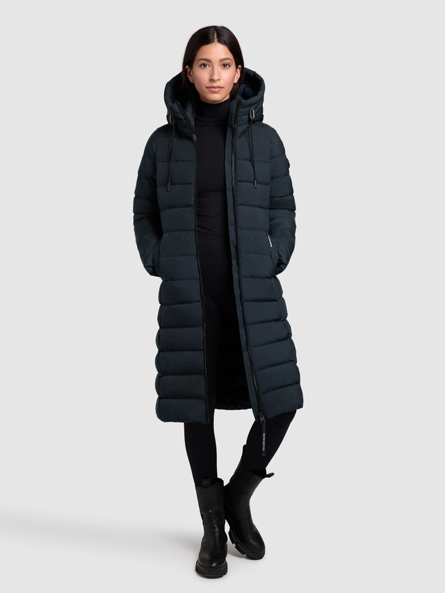 khujo Steppmantel »AETHE« Taschenbeutel aus Fleece
