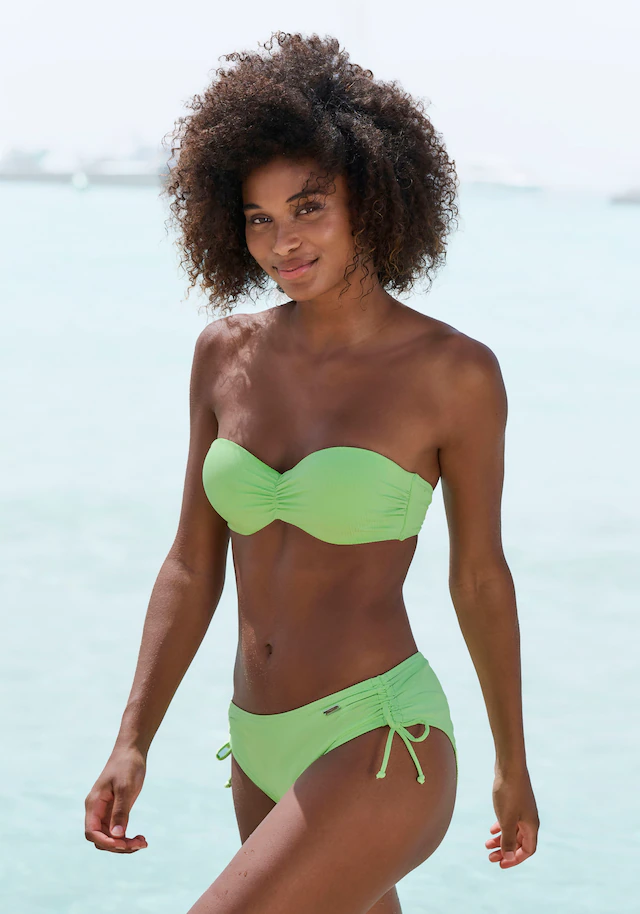 Venice Beach Bikini-Hose »Lucky« aus gerippter Strukturware