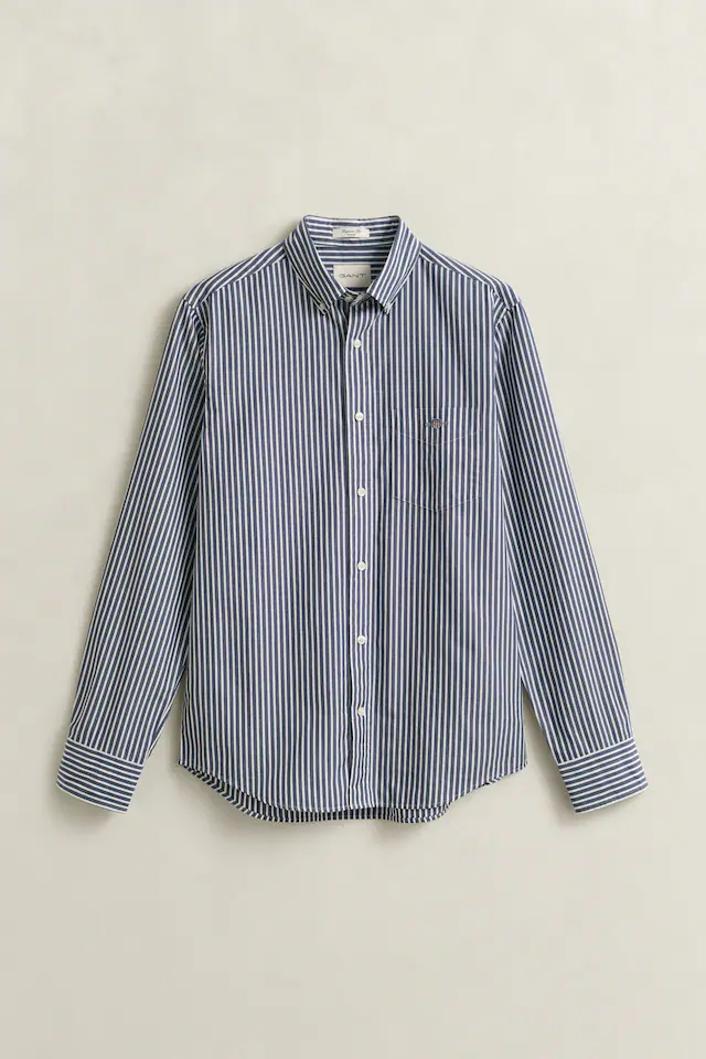 Gant Langarmhemd »REG POPLIN STRIPE SHIRT«