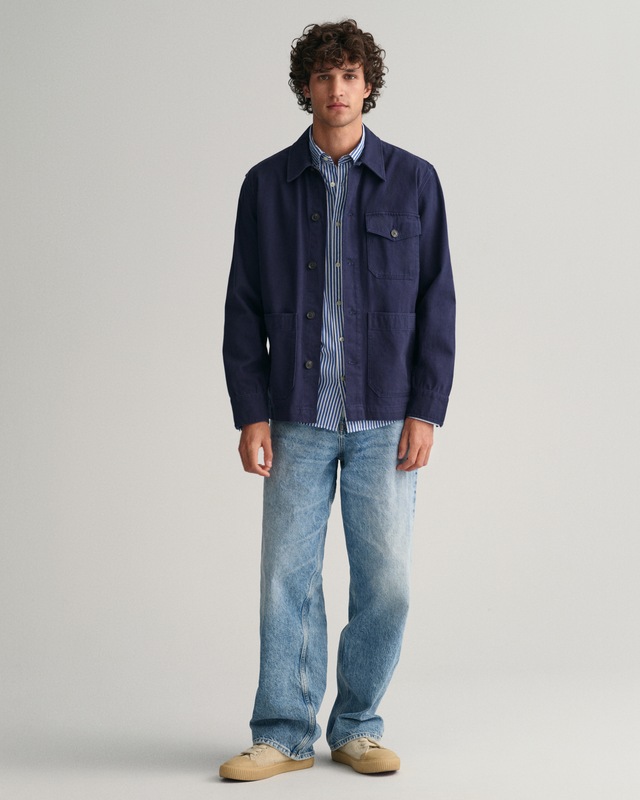 Gant Langarmhemd »REG POPLIN STRIPE SHIRT«