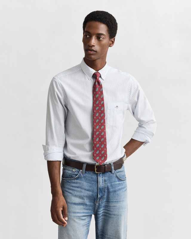Gant Langarmhemd »REG POPLIN STRIPE SHIRT«