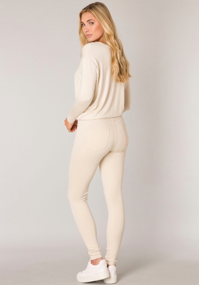 Base Level Treggings mit elastischem Bund und Viskose