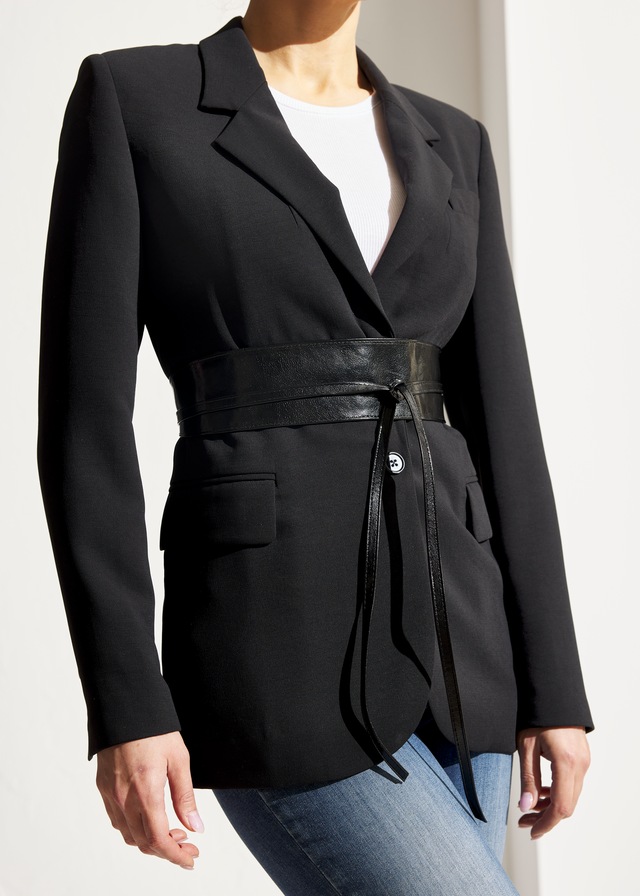 LASCANA Taillengürtel »Bindegürtel, Bauchgürtel, Gürtel für Kleid & Overall« mit Shapingeffekt im modernen Metallic-Look