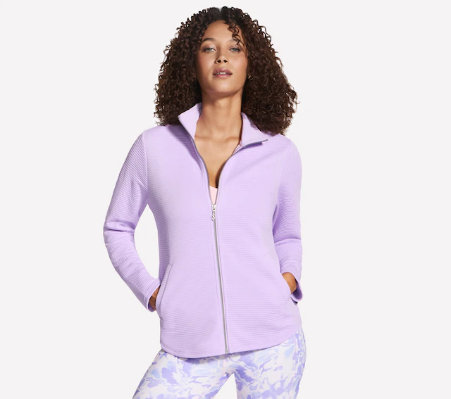 Skechers Trainingsjacke »Women's Jacket« mit Reißverschluss, aus elastischem Jersey-Material