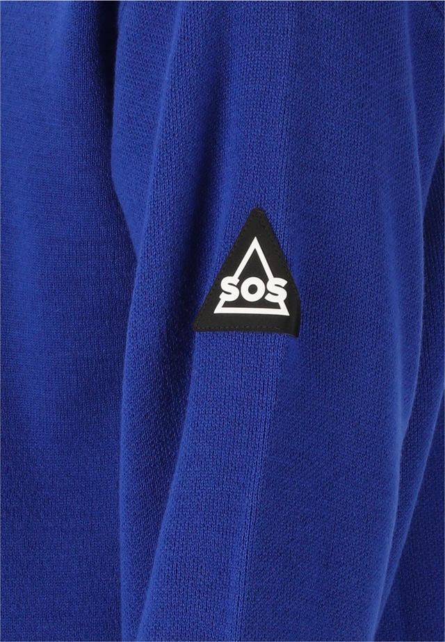 SOS Langarmshirt »Tignes« mit hochabschließendem Kragen