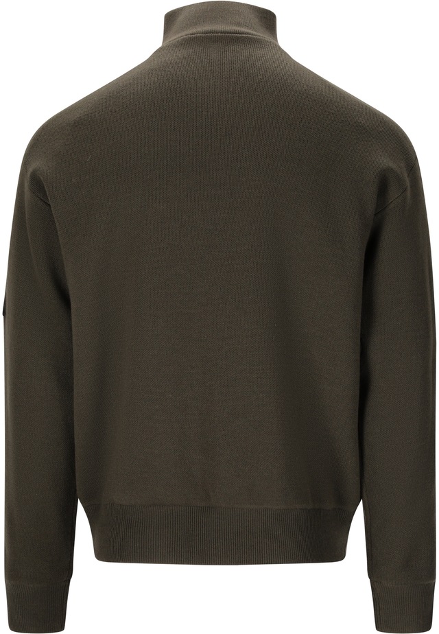 SOS Langarmshirt »Tignes« mit hochabschließendem Kragen