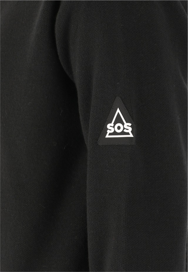 SOS Langarmshirt »Tignes« mit hochabschließendem Kragen