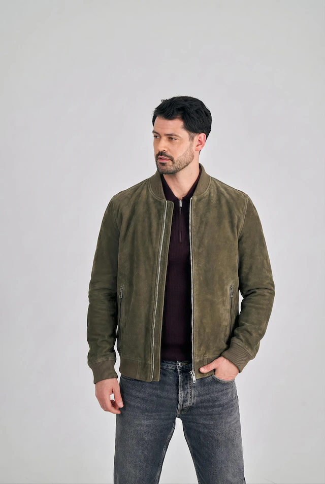 Freaky Nation Lederjacke »Ted-FN«