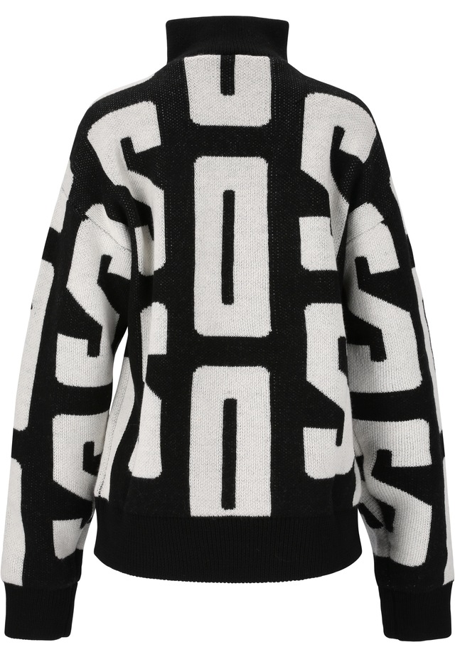 SOS Langarmshirt »Verbier« mit praktischer Reißverschlussleiste