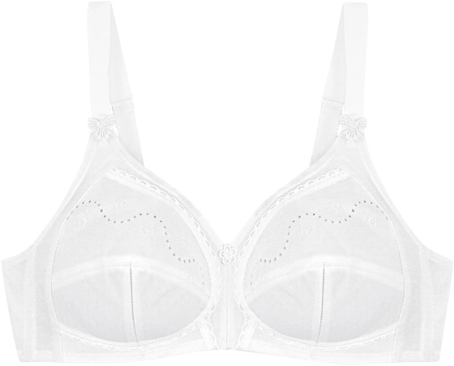 Triumph Bügelloser BH »Doreen + Cotton 01 N« mit zarter Lochstickerei