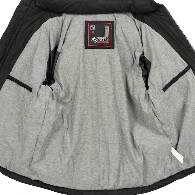 Alessandro Salvarini Winterjacke »ASGinio« mit abnehmbarer Kapuze