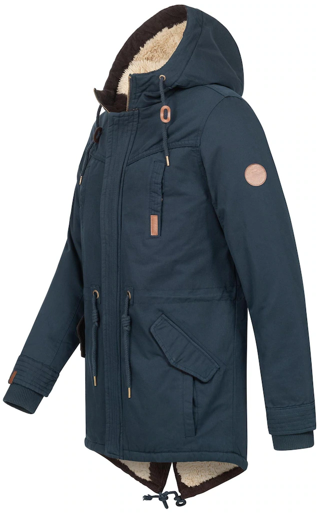 Alessandro Salvarini Winterjacke »ASMenara« mit warmem Teddyfell