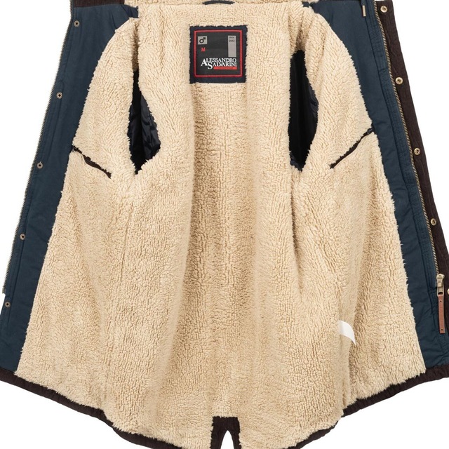 Alessandro Salvarini Winterjacke »ASMenara« mit warmem Teddyfell