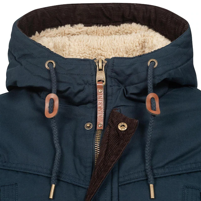 Alessandro Salvarini Winterjacke »ASMenara« mit warmem Teddyfell