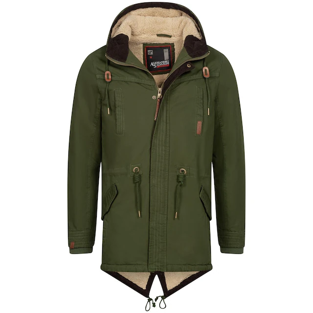 Alessandro Salvarini Winterjacke »ASMenara« mit warmem Teddyfell