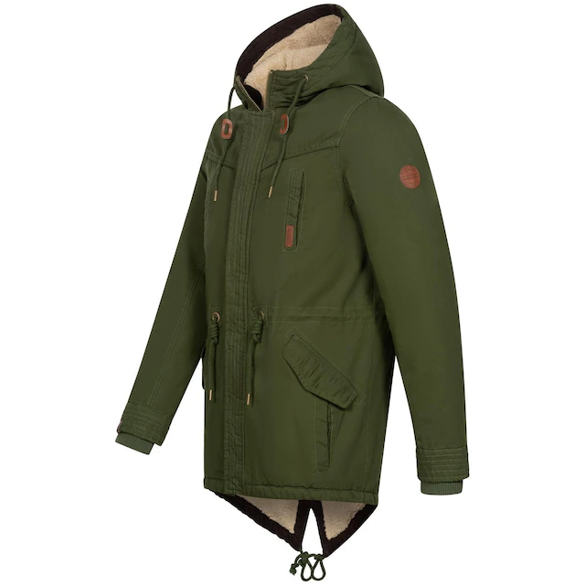 Alessandro Salvarini Winterjacke »ASMenara« mit warmem Teddyfell