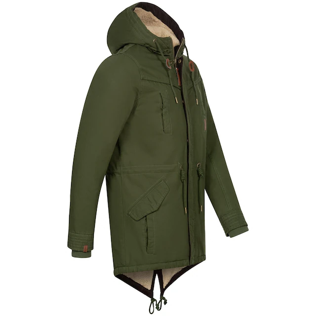 Alessandro Salvarini Winterjacke »ASMenara« mit warmem Teddyfell