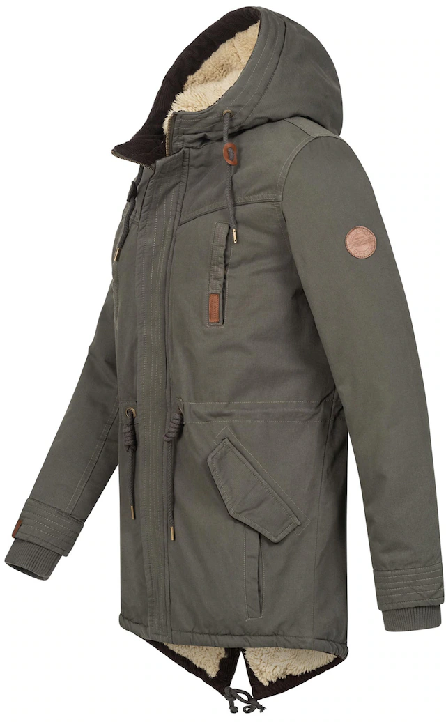 Alessandro Salvarini Winterjacke »ASMenara« mit warmem Teddyfell