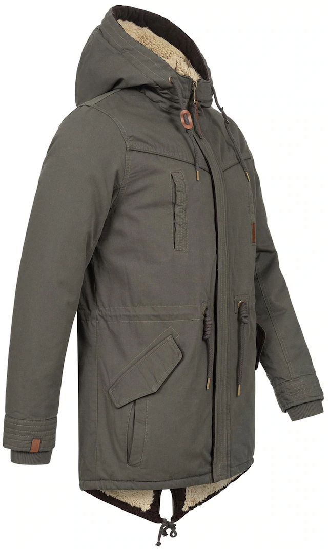 Alessandro Salvarini Winterjacke »ASMenara« mit warmem Teddyfell