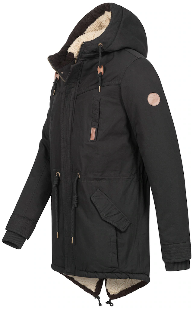 Alessandro Salvarini Winterjacke »ASMenara« mit warmem Teddyfell