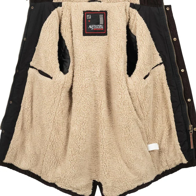 Alessandro Salvarini Winterjacke »ASMenara« mit warmem Teddyfell