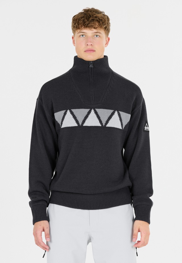 SOS Langarmshirt »Aboda« mit winddichter Innenschicht