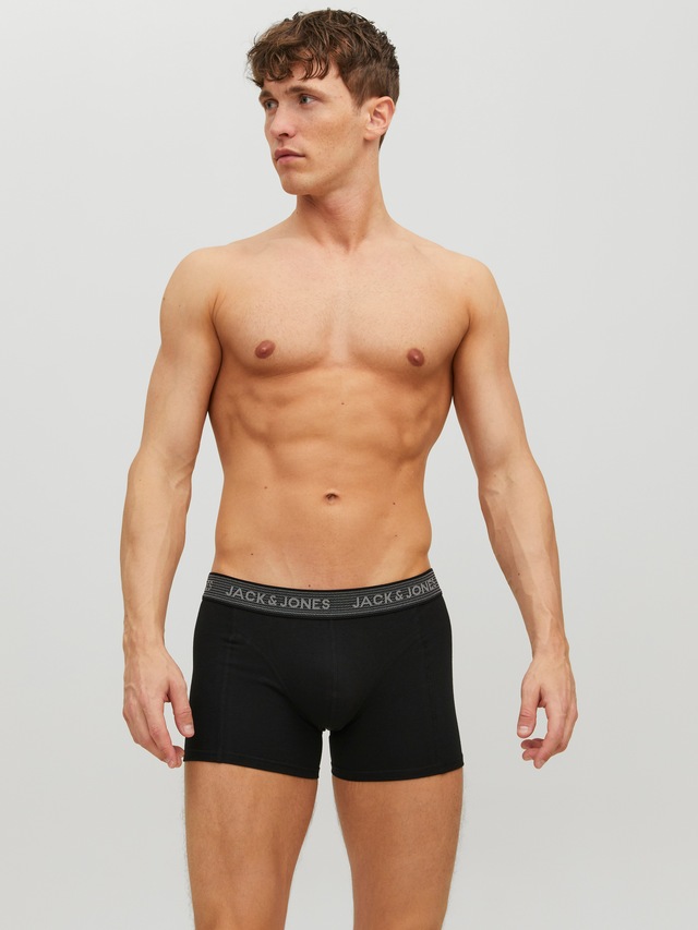 Jack & Jones Boxer »JAC Waistband Trunks« Packung, 3er-Pack, 3 Stk.