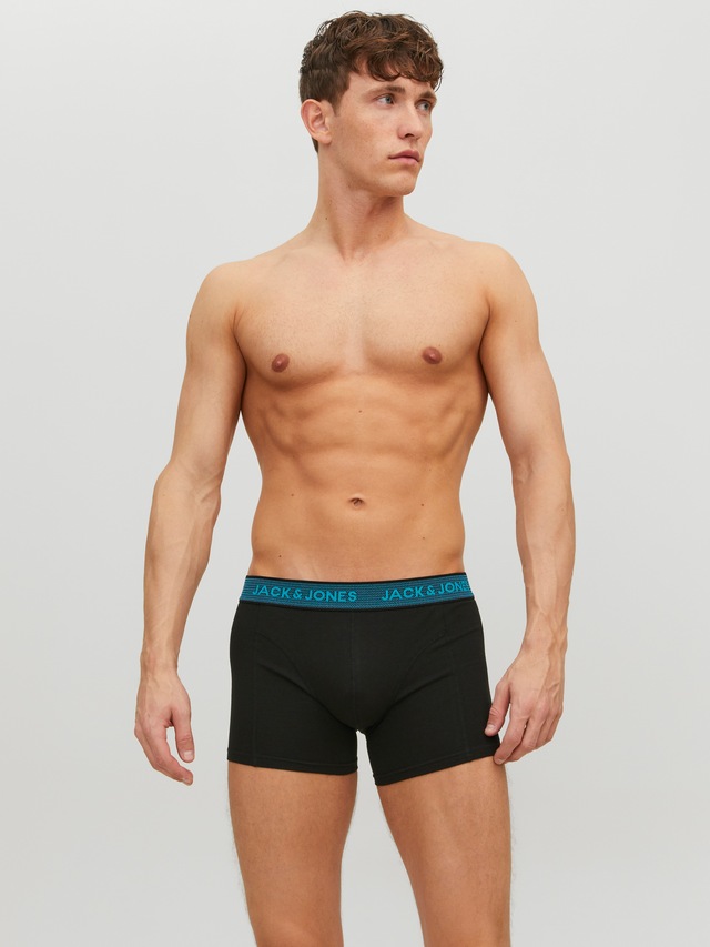 Jack & Jones Boxer »JAC Waistband Trunks« Packung, 3er-Pack, 3 Stk.