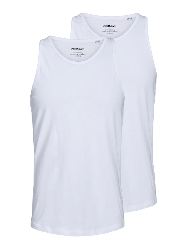 Jack & Jones Muskelshirt »JACBASIC TANKTOP 2 PACK NOOS« Packung, 2er-Pack, 2 Stk.