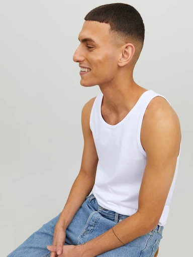Jack & Jones Muskelshirt »JACBASIC TANKTOP 2 PACK NOOS« Packung, 2er-Pack, 2 Stk.