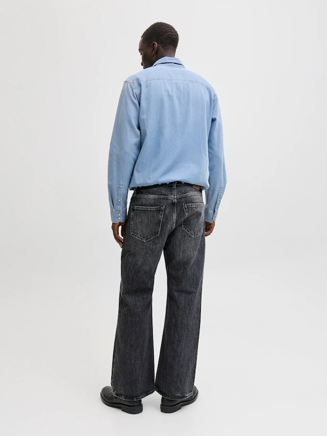 Jack & Jones Langarmhemd »JJESHERIDAN SHIRT L/S NOOS« mit angesetzter Brusttasche