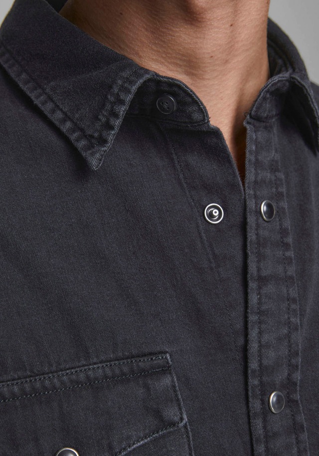 Jack & Jones Langarmhemd »JJESHERIDAN SHIRT L/S NOOS« mit angesetzter Brusttasche