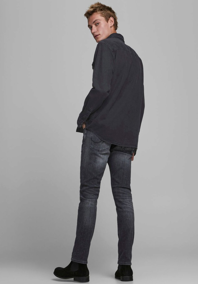 Jack & Jones Langarmhemd »JJESHERIDAN SHIRT L/S NOOS« mit angesetzter Brusttasche